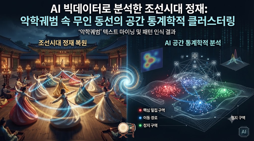 AI 빅데이터로 분석한 조선시대 정재: 악학궤범 속 무인 동선의 공간 통계학적 클러스터링