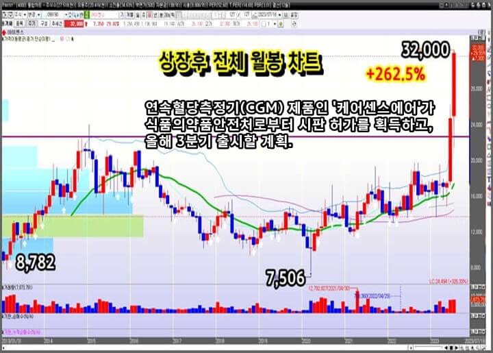 상장-후-전체-월-봉-차트