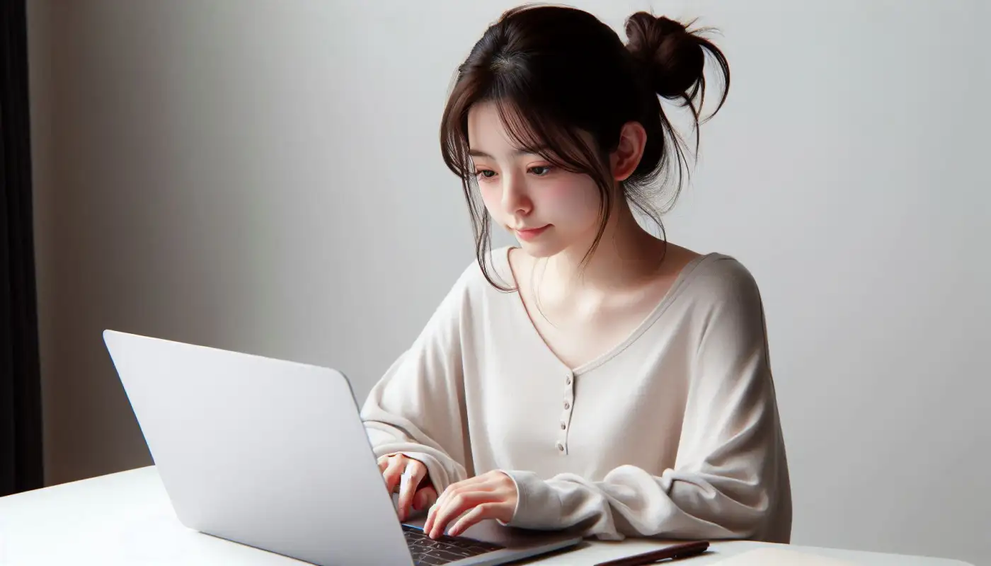 알트코인-시즌-인덱스-차트를-보는-여성의-모습