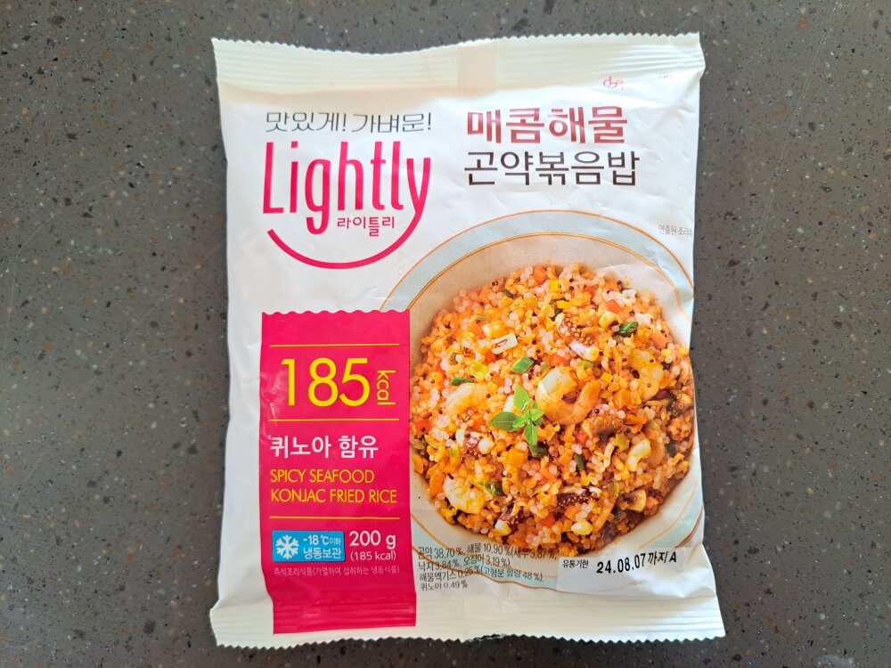 청정원 곤약볶음밥