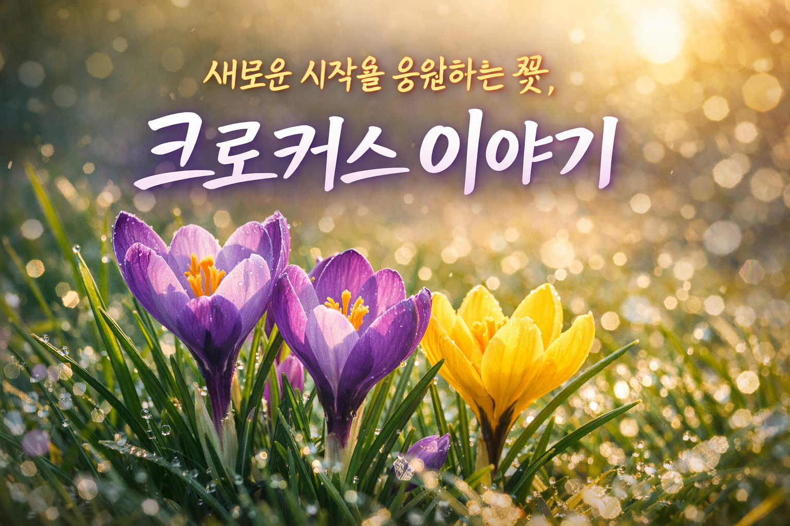 크로커스 꽃말