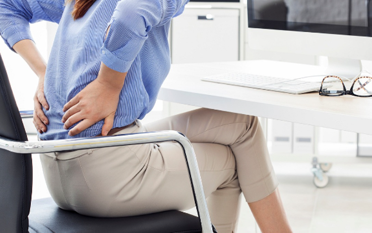 허리 삐끗했을때