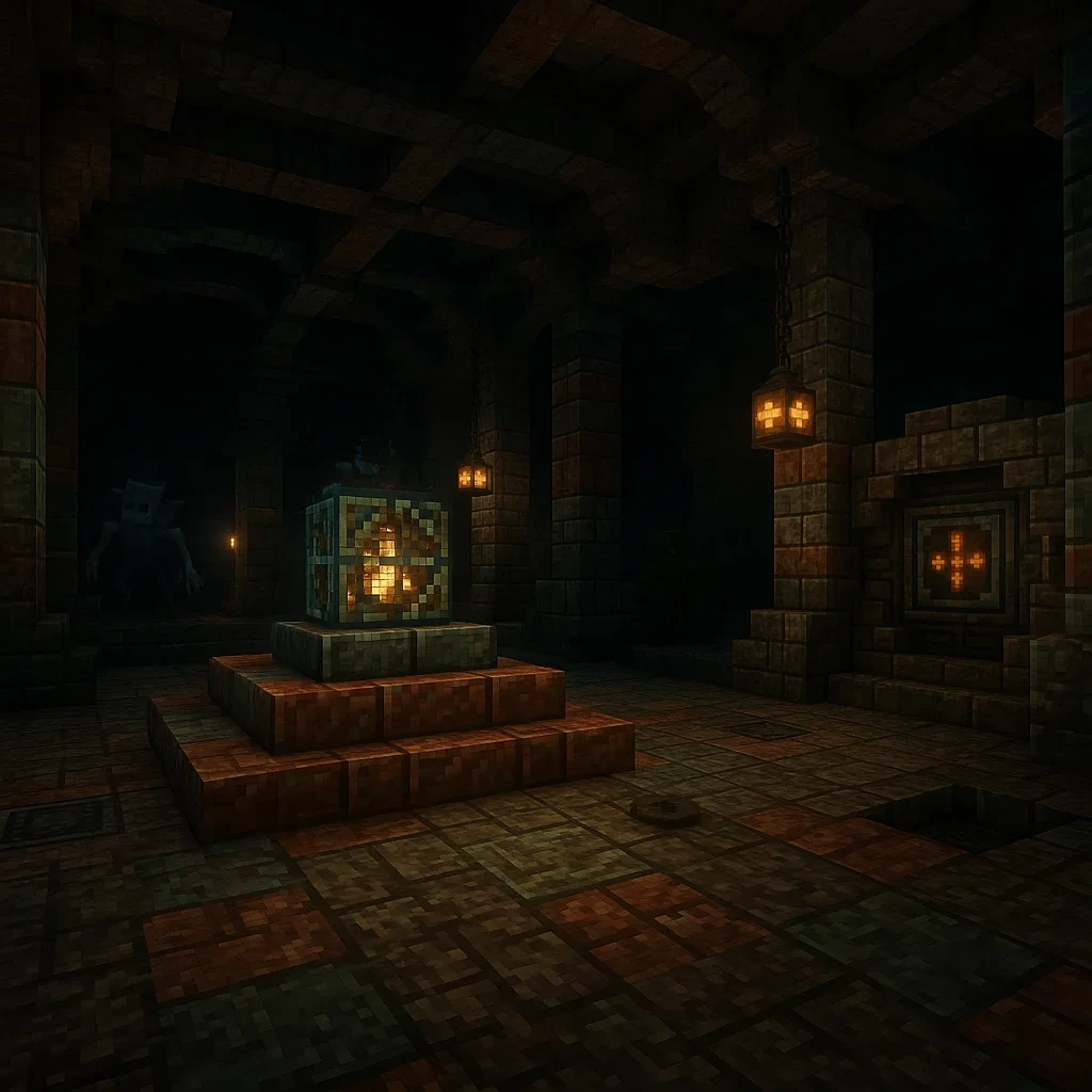 시련의 회당 전경