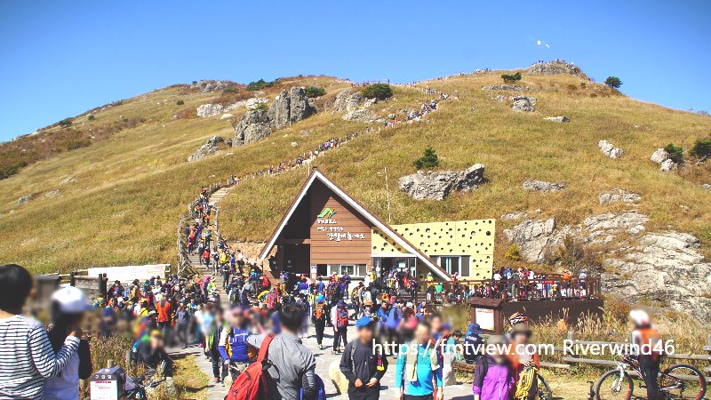 영남알프스 간월재의 가을