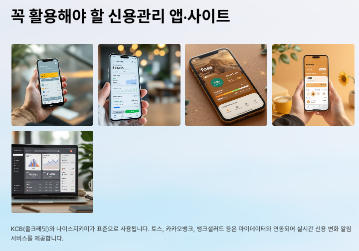 신용점수별 등급 조회 및 신용점수 올리는 방법