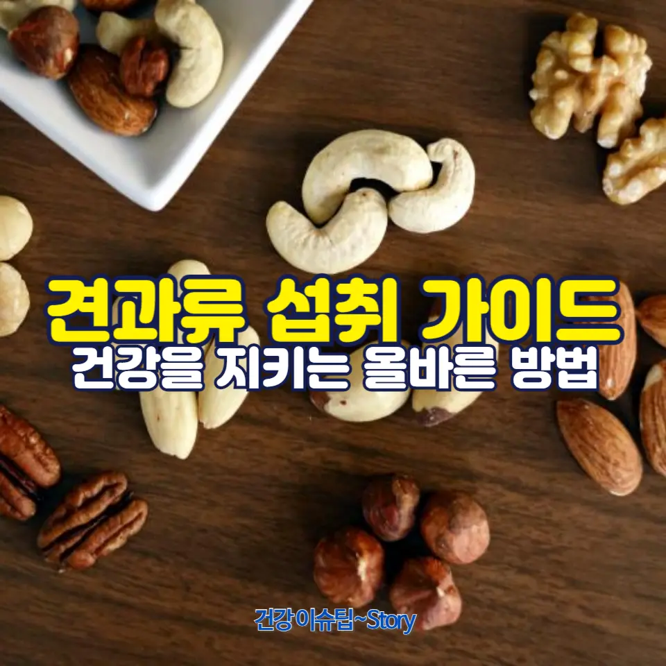 다이어트와 건강을 위한 견과류 섭취량