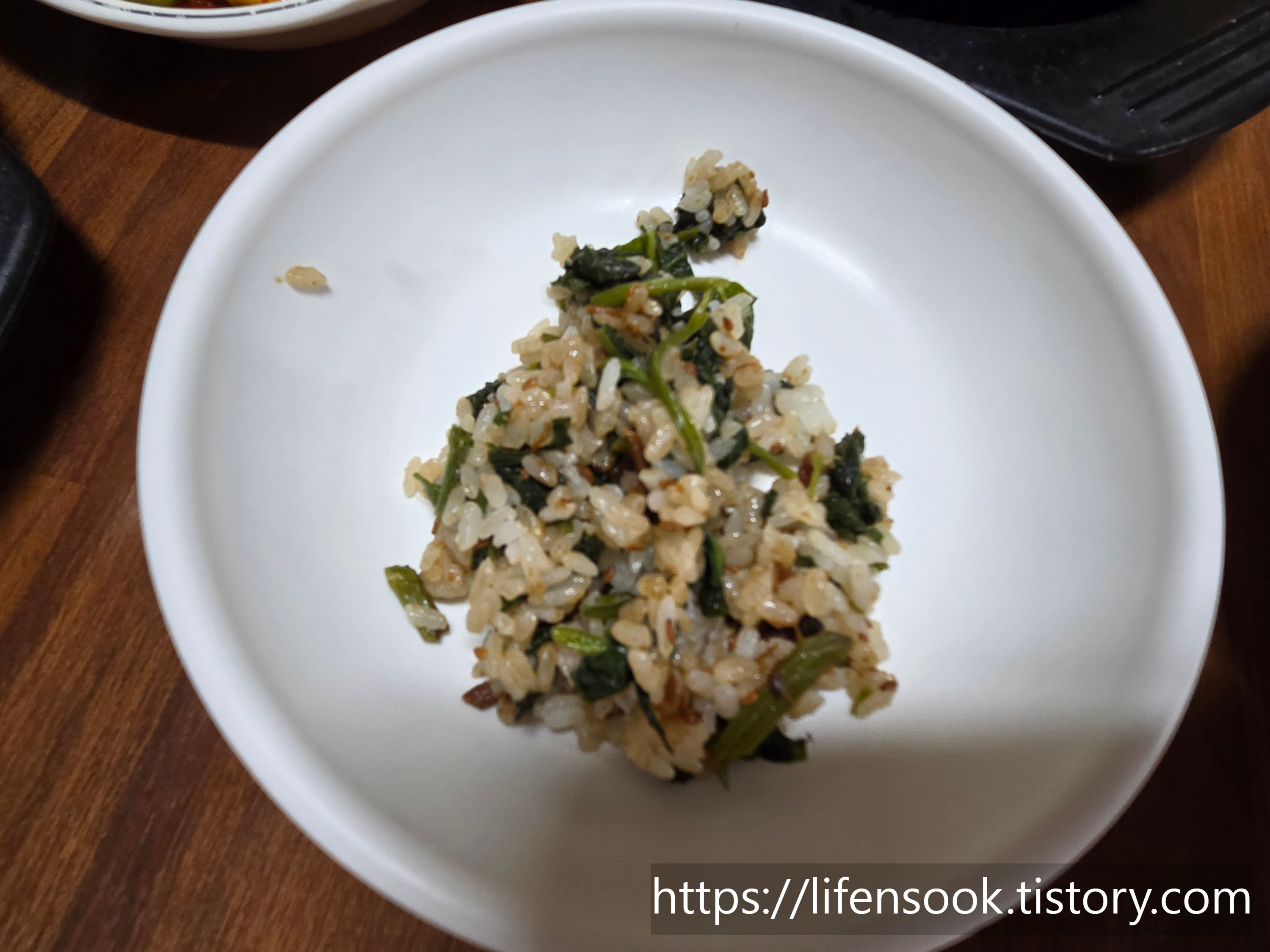 둔내민속촌 곤드레나물밥 2