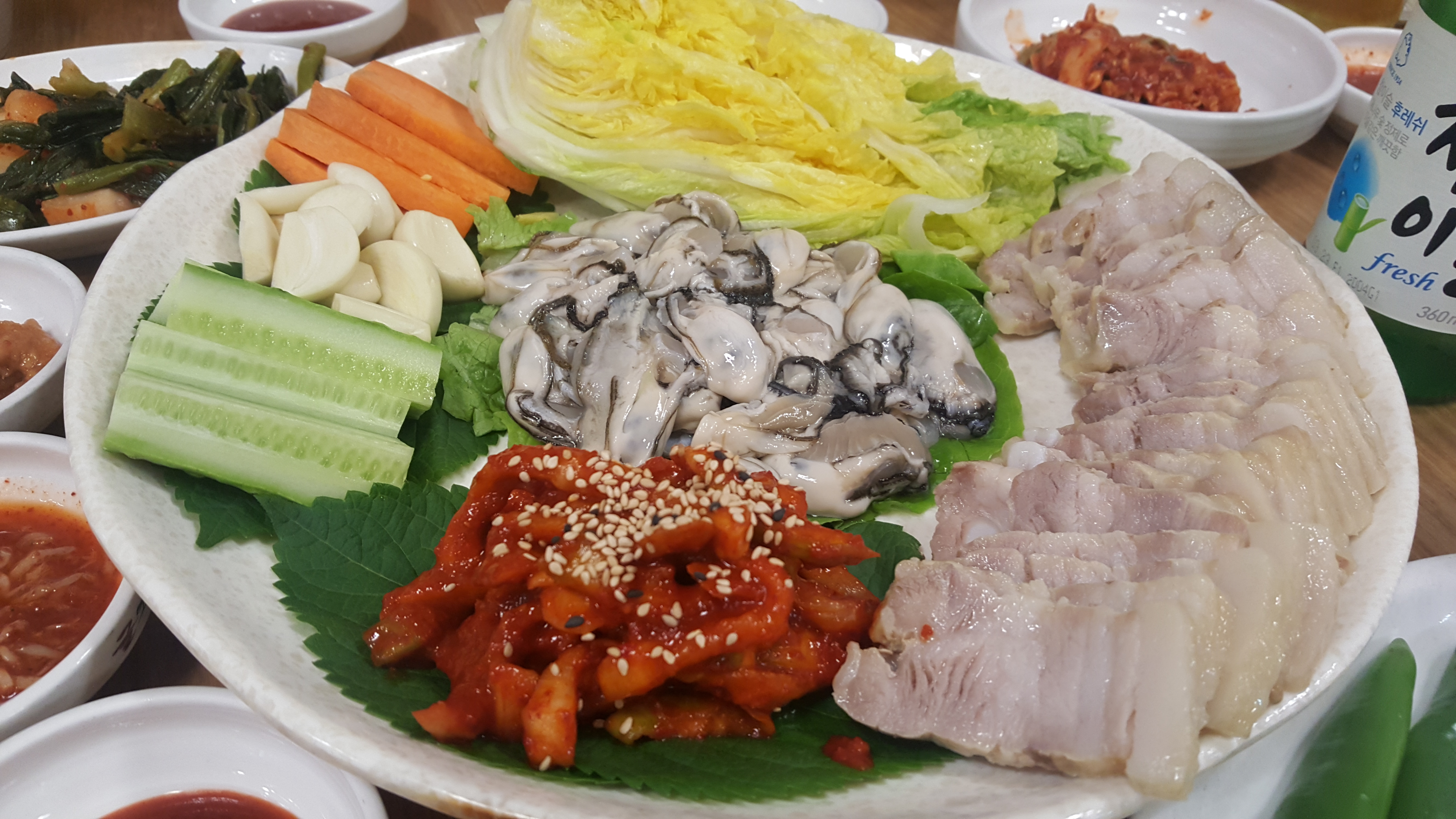 굴보쌈