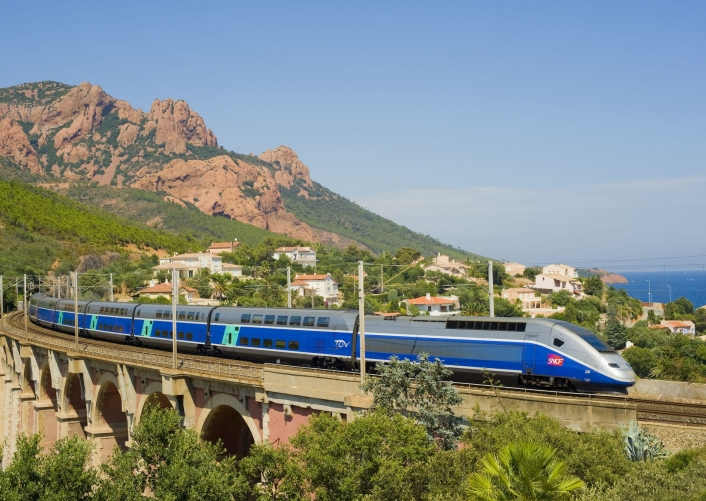 TGV 탑승, 파리에서 바로셀로나