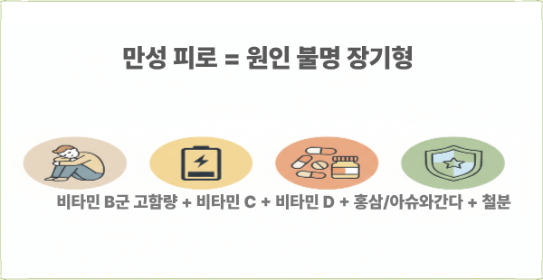 만성 피로 &ndash; 원인 불명 장기형 비타민 C