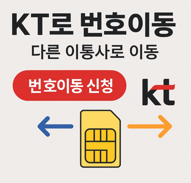 KT vs SK 번호이동 요금제 비교!