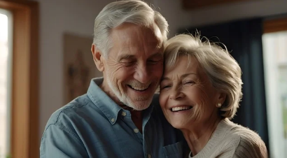 연금으로 행복한 노부부