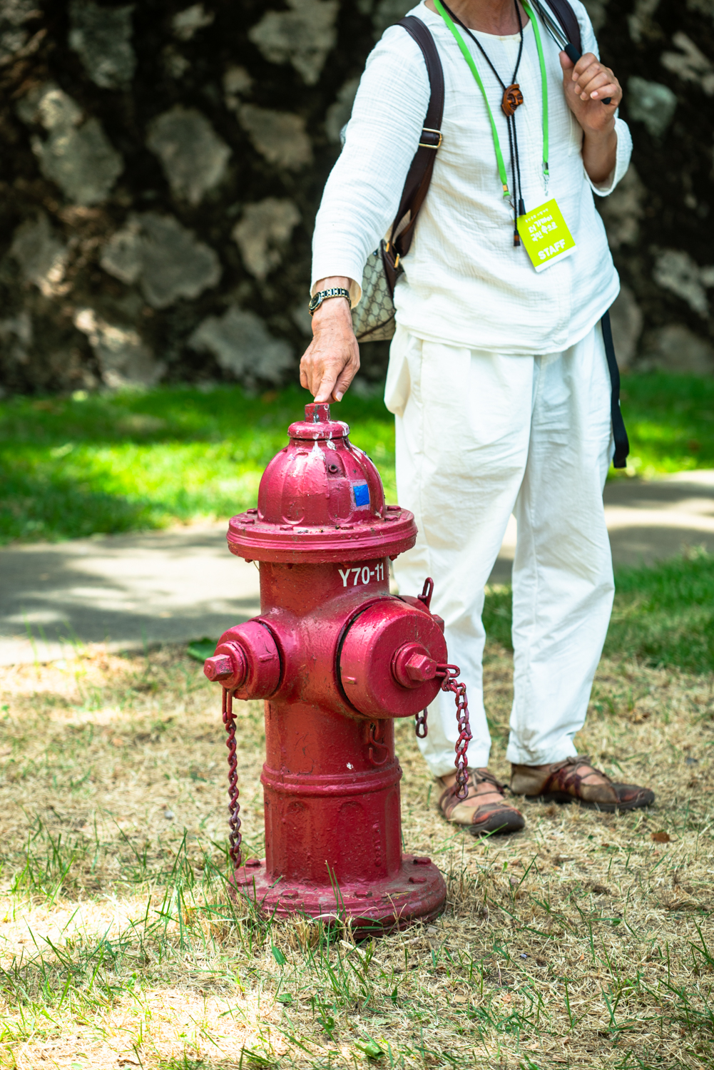 미군기지 소화전 5각형 볼트