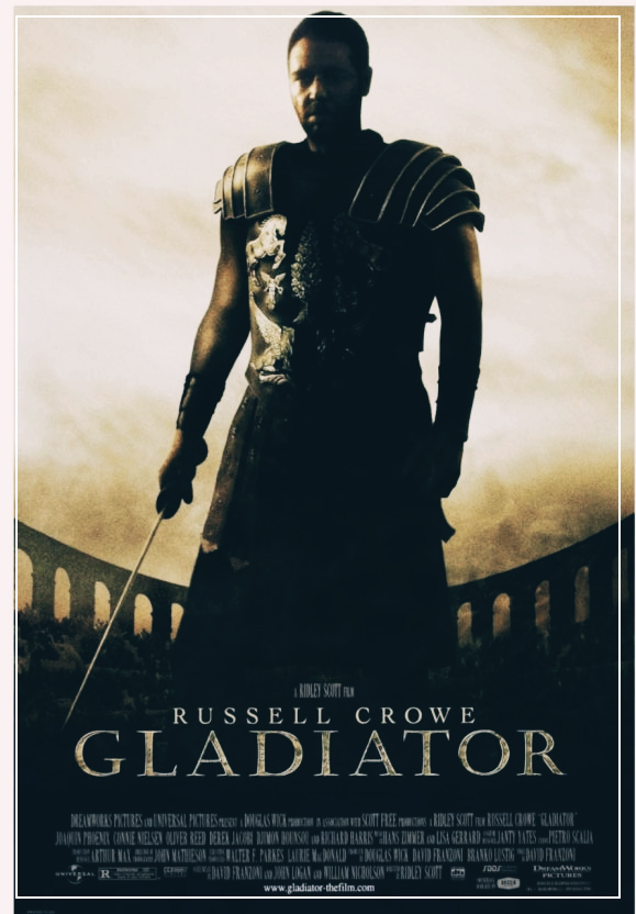 글래디에이터 1의 영화포스터