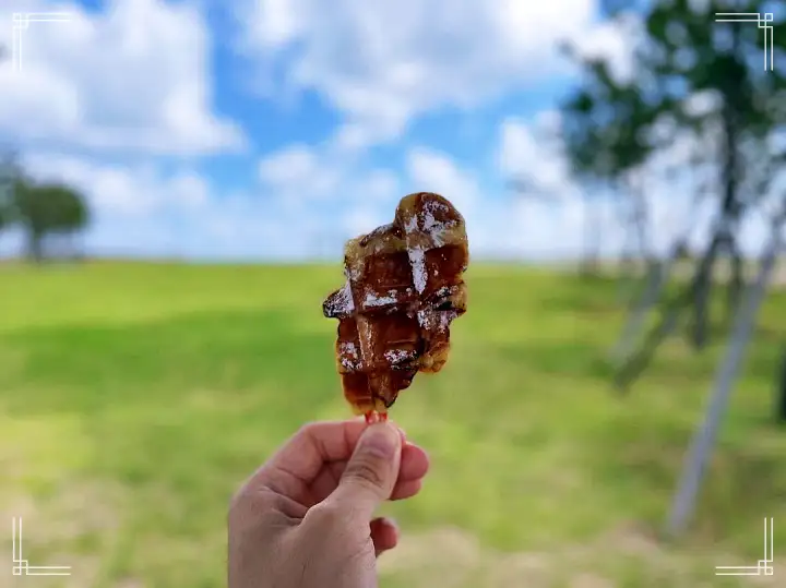 대게빵 대게 집게다리 크로플 대게피자 크랩플 영덕 맛집