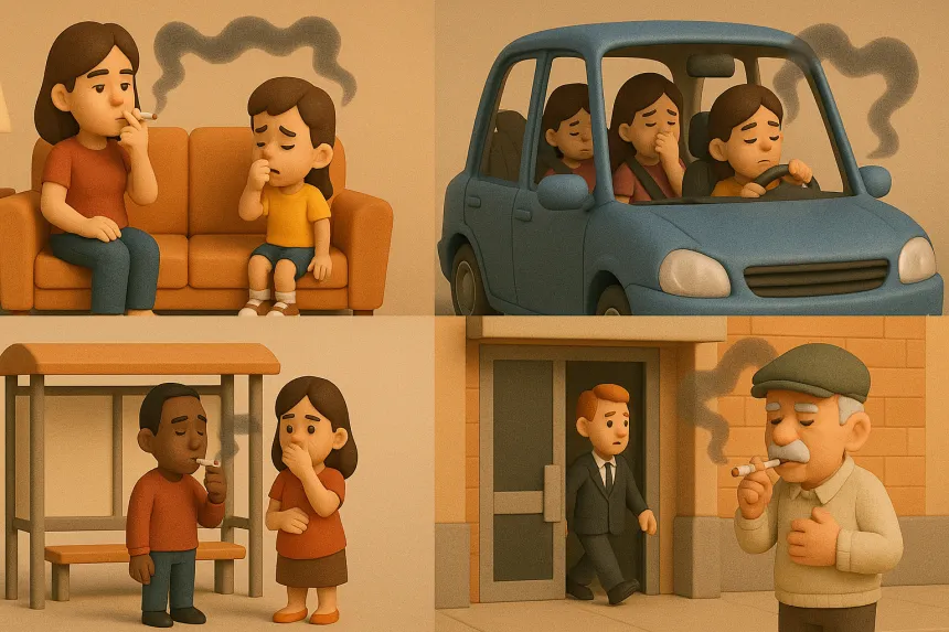 간접흡연의 피해