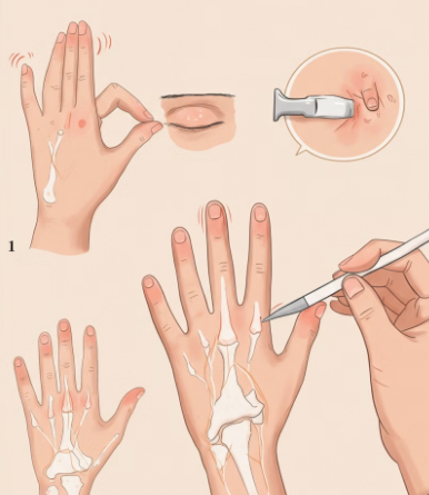 손가락 감각 테스트