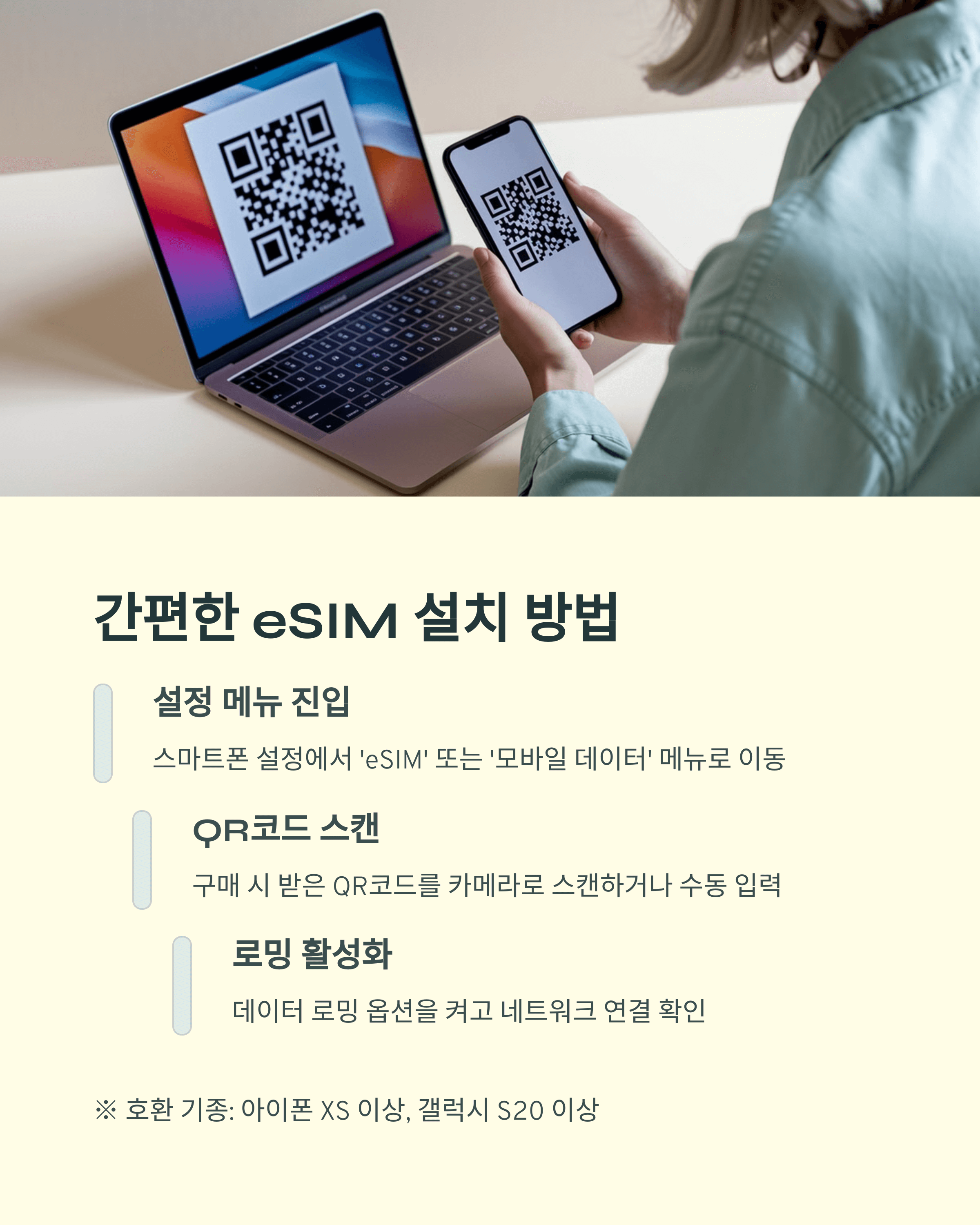 싱가포르 여행, 통신은 eSIM 하나로