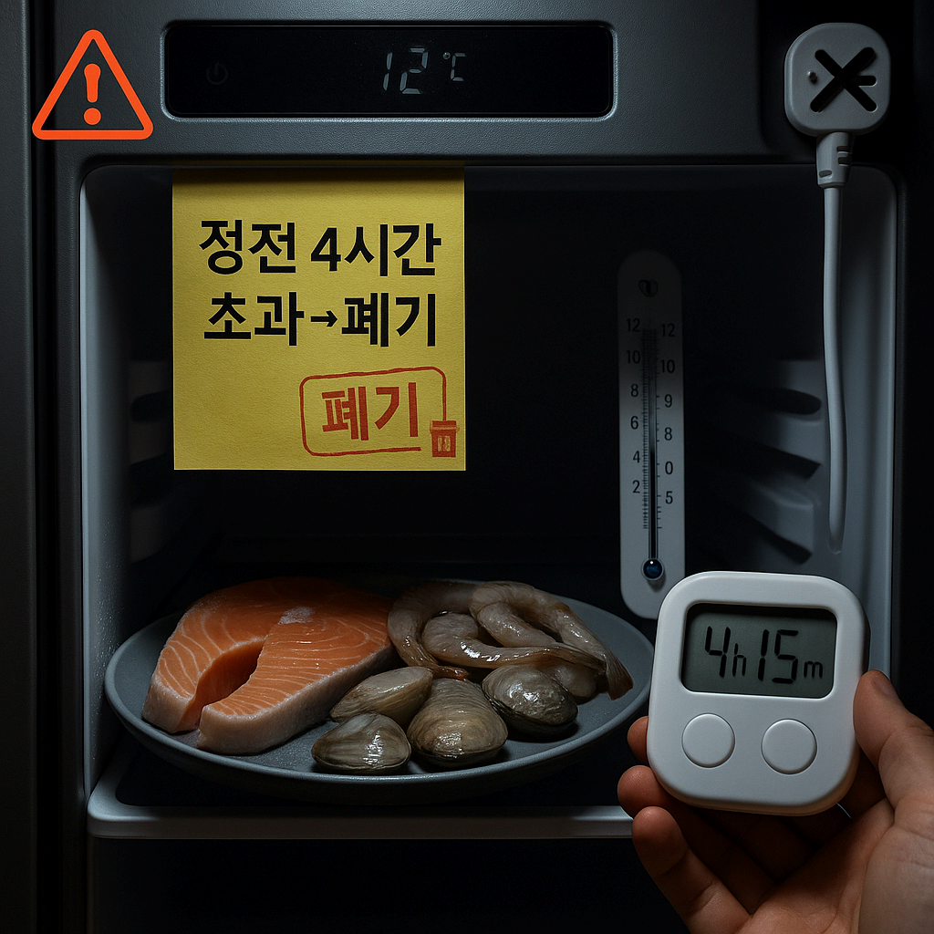 해산물 보관&middot;해동 10가지 체크리스트｜초보도 실수 없이 끝