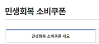 민생회복 소비쿠폰 바로가기
