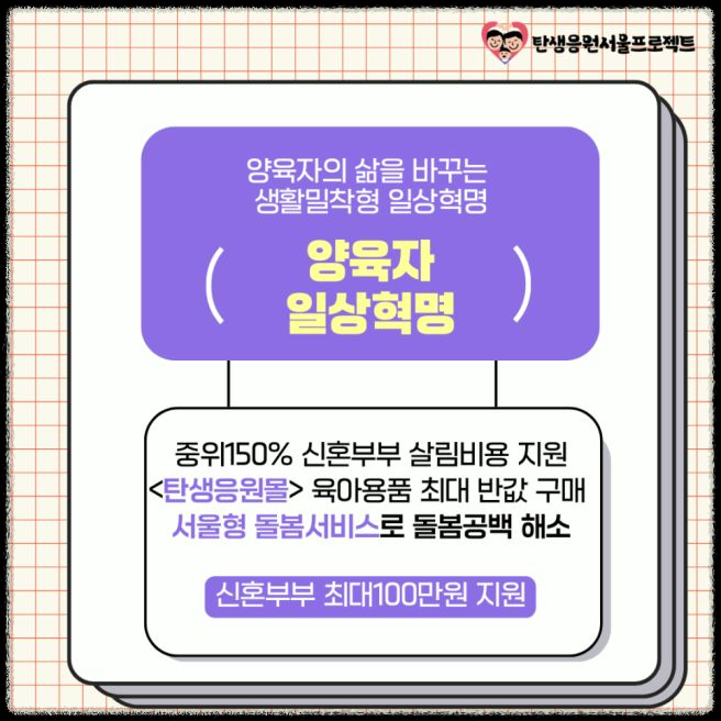 서울시 ‘탄생응원몰’ 오픈! 0-2세 부모라면 기저귀·분유 최대 50% 할인 혜택