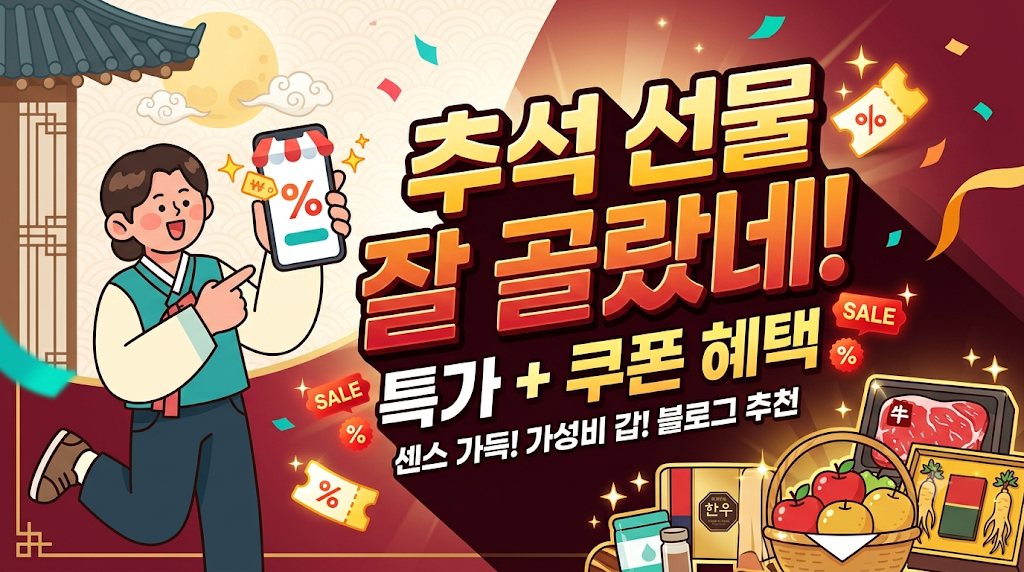 2026 추석선물 센스 가성비 추천