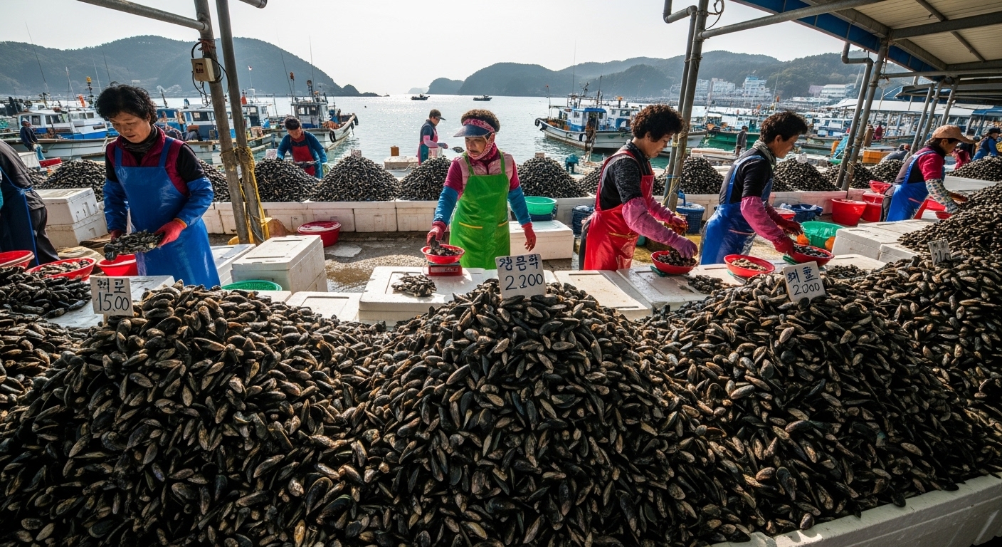 8월 제철음식 홍합