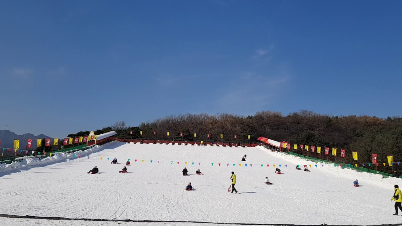 서울랜드 눈썰매장