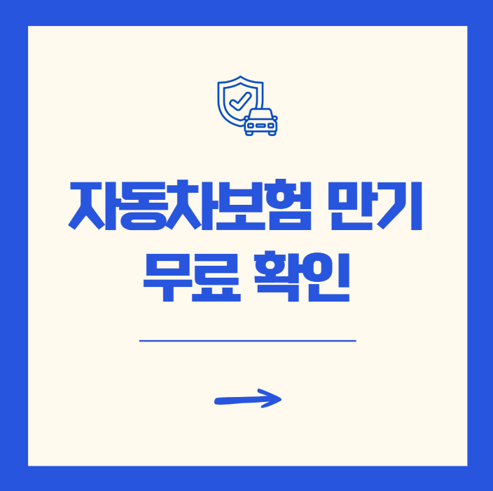 자동차보험 만기 과태료 다이렉트 갱신 방법