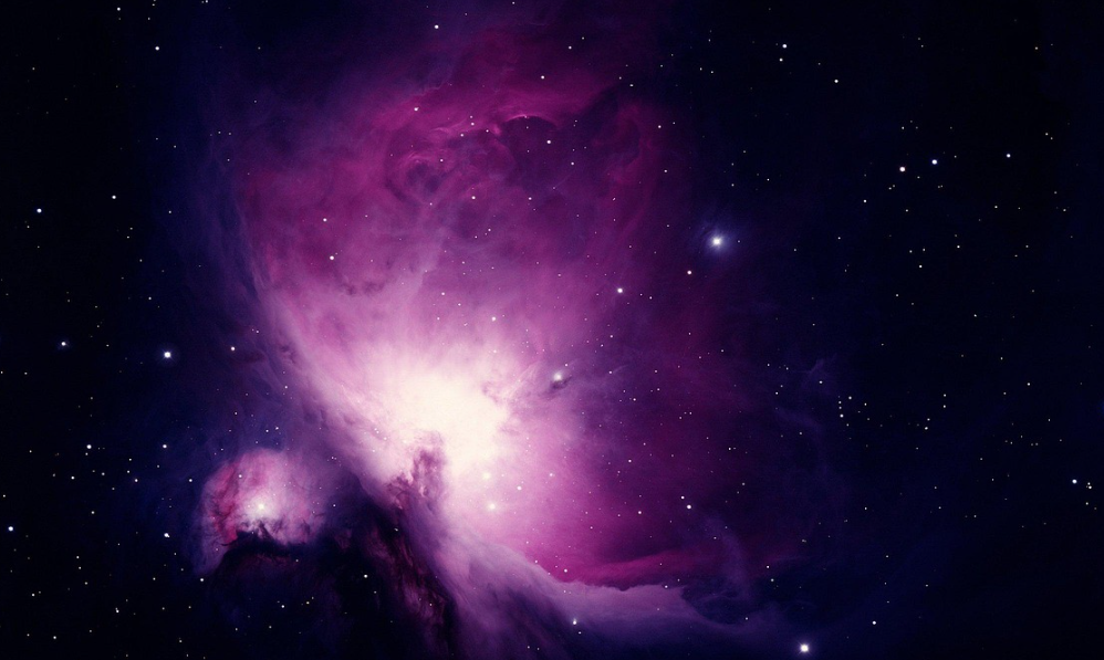 오리온 성운의 모습