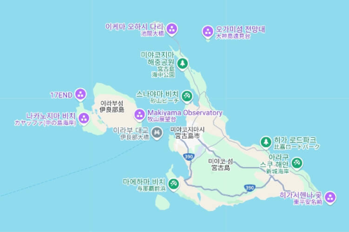 미야코지마 지도 구글맵