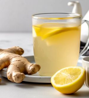 생강 레몬 차