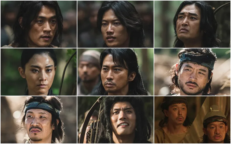 드라마 아라문의 검에서 아고 연합군으로 등장하는 잎생, 달새, 타추간, 미루솔, 태마자, 바도루, 태다치, 초모, 초약두, 벽풍지