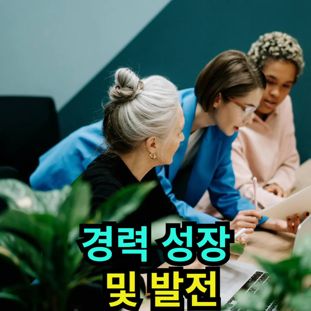 경력 성장 및 발전