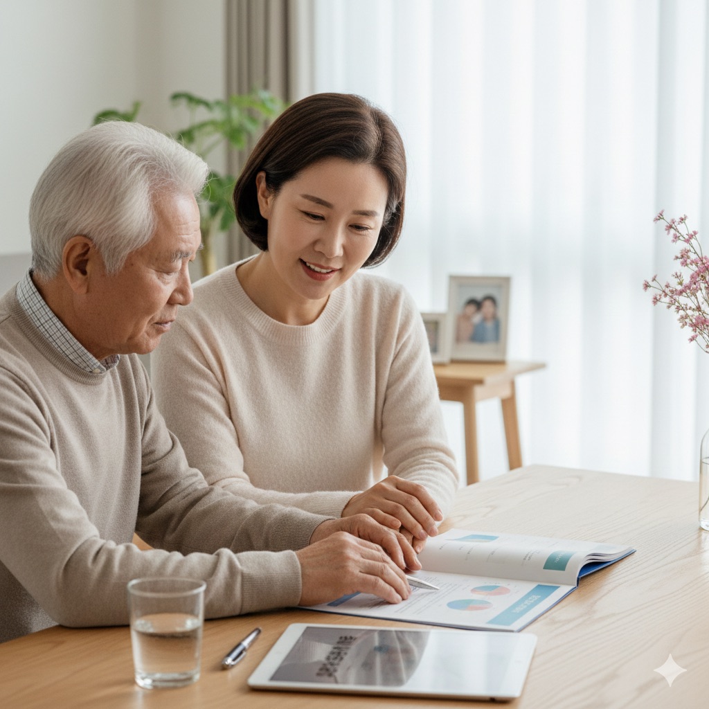 간병비 보험 이미지