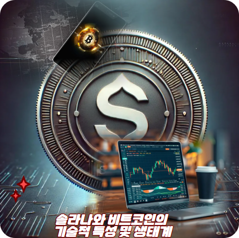 솔라나와 비트코인의 기술적 특성 및 생태계