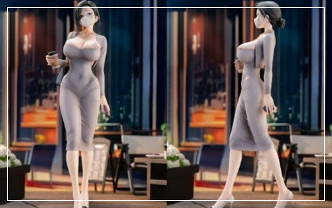 동탄 미시룩 피규어