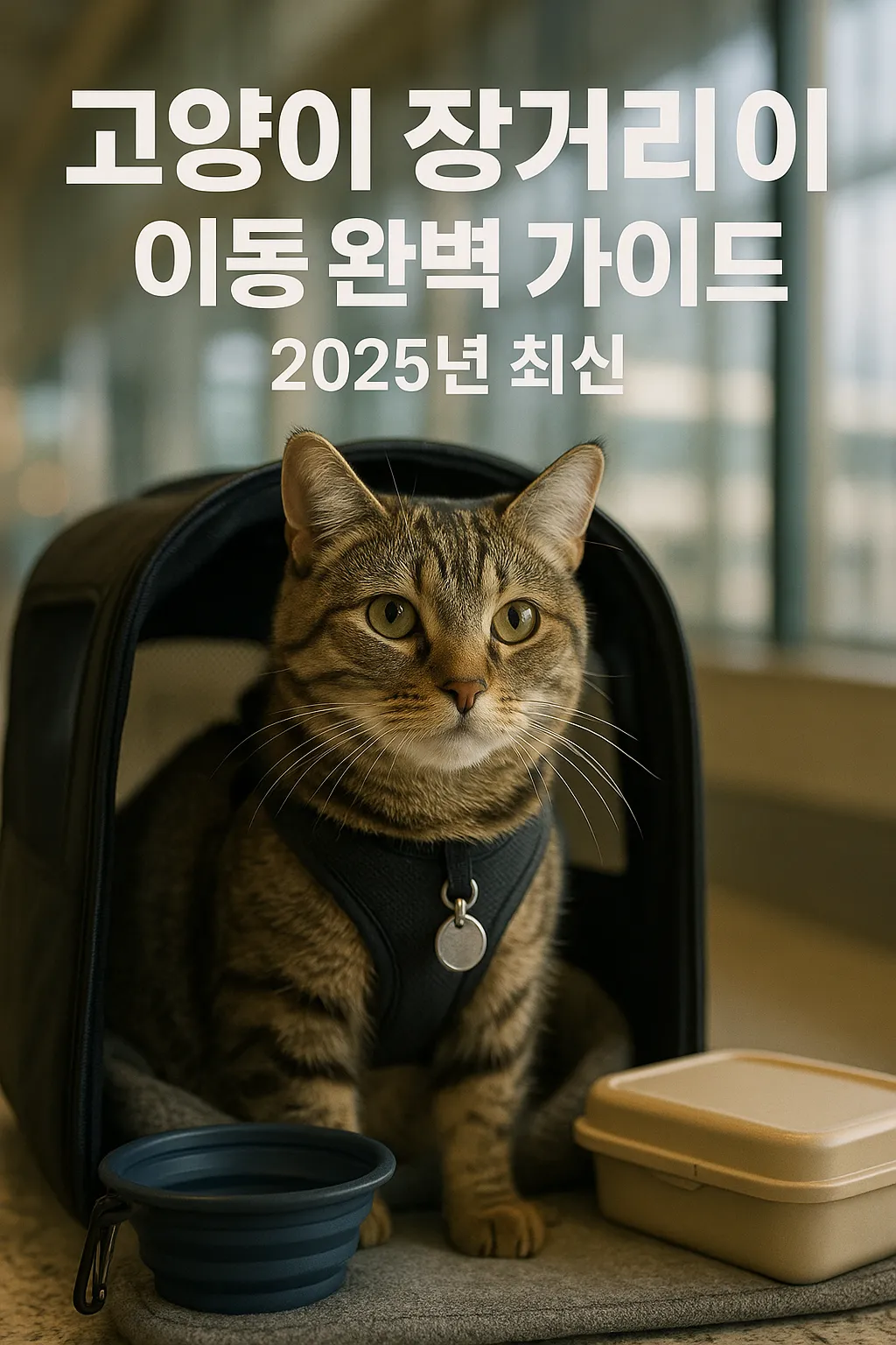 고양이 장거리 이동 완벽 가이드 2025년 최신