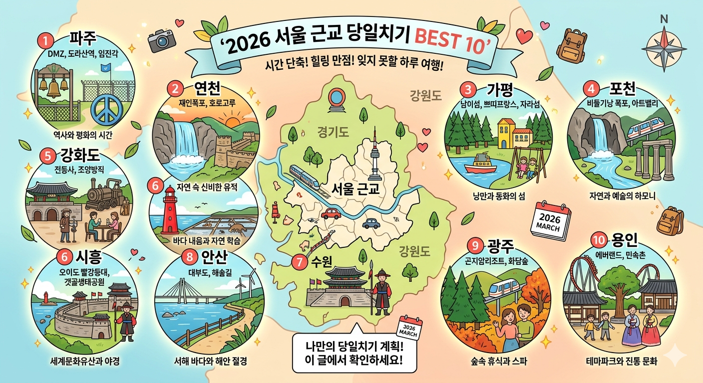 2026 서울 근교 당일치기