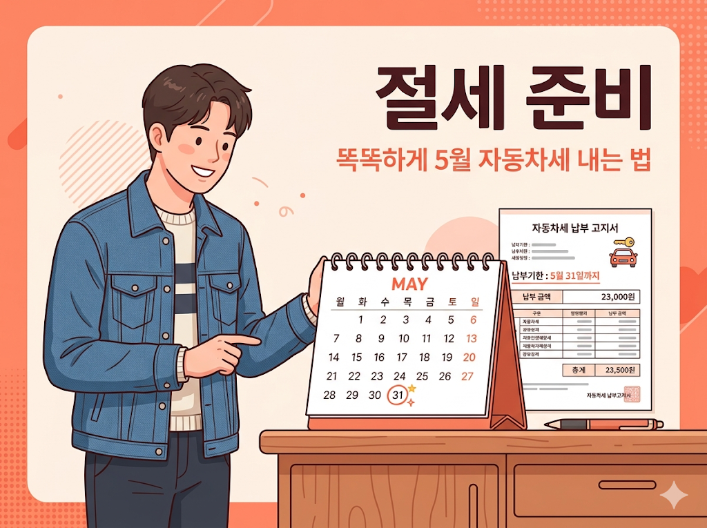 자동차세 고지서 확인