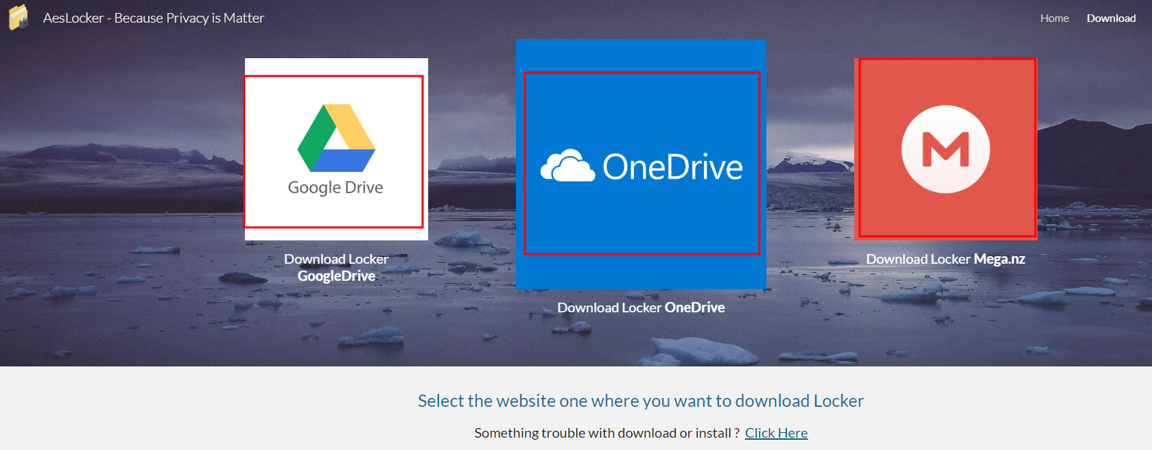 aeslocker 다운로드