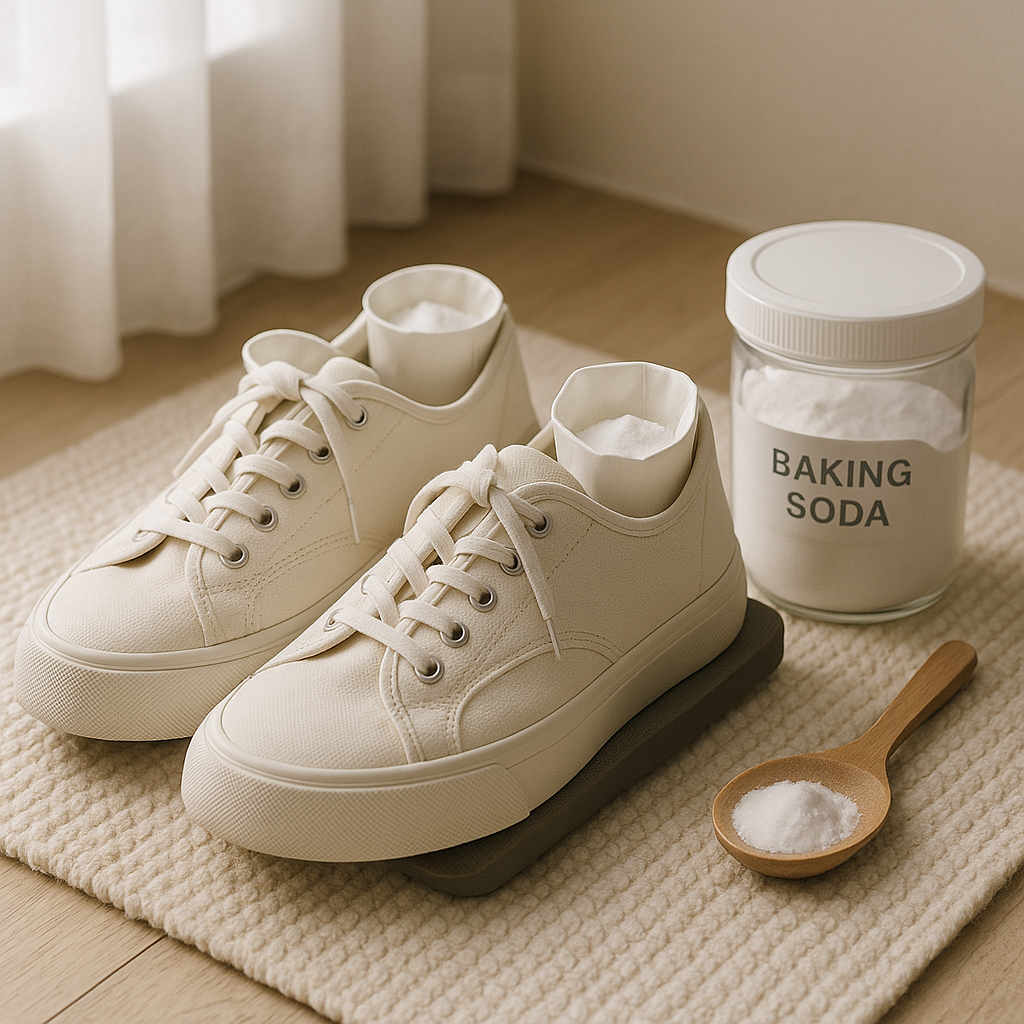 베이킹소다로 신발 냄새