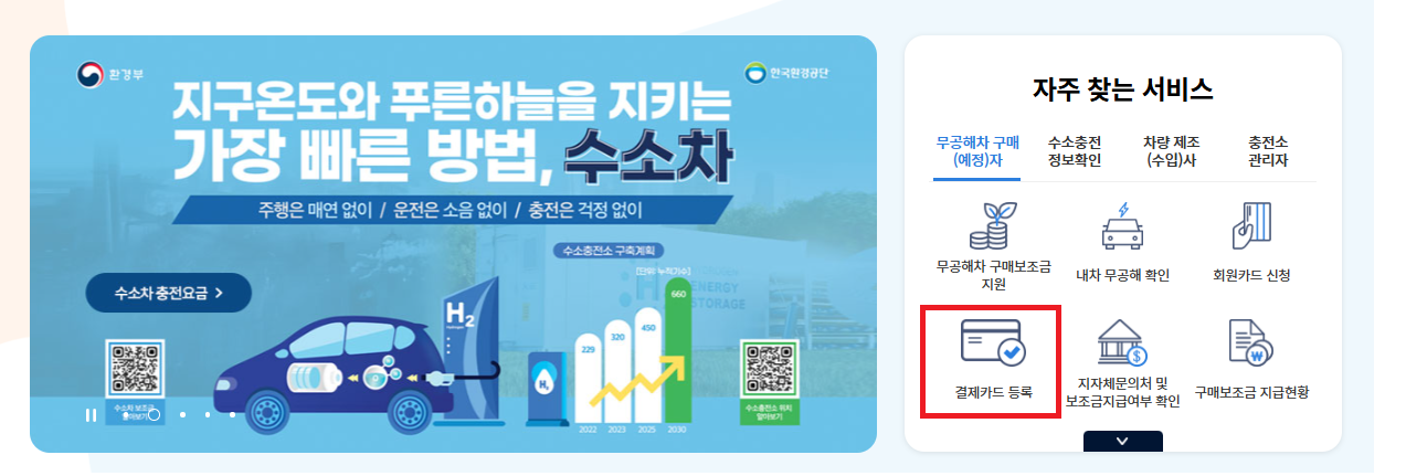 환경부 전기차 카드 발급방법