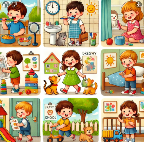 3세부터 6세아이의 스마트폰 사용 방법