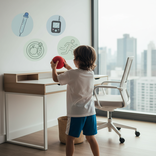 아이의 건강을 지키는소아 당뇨 관리법