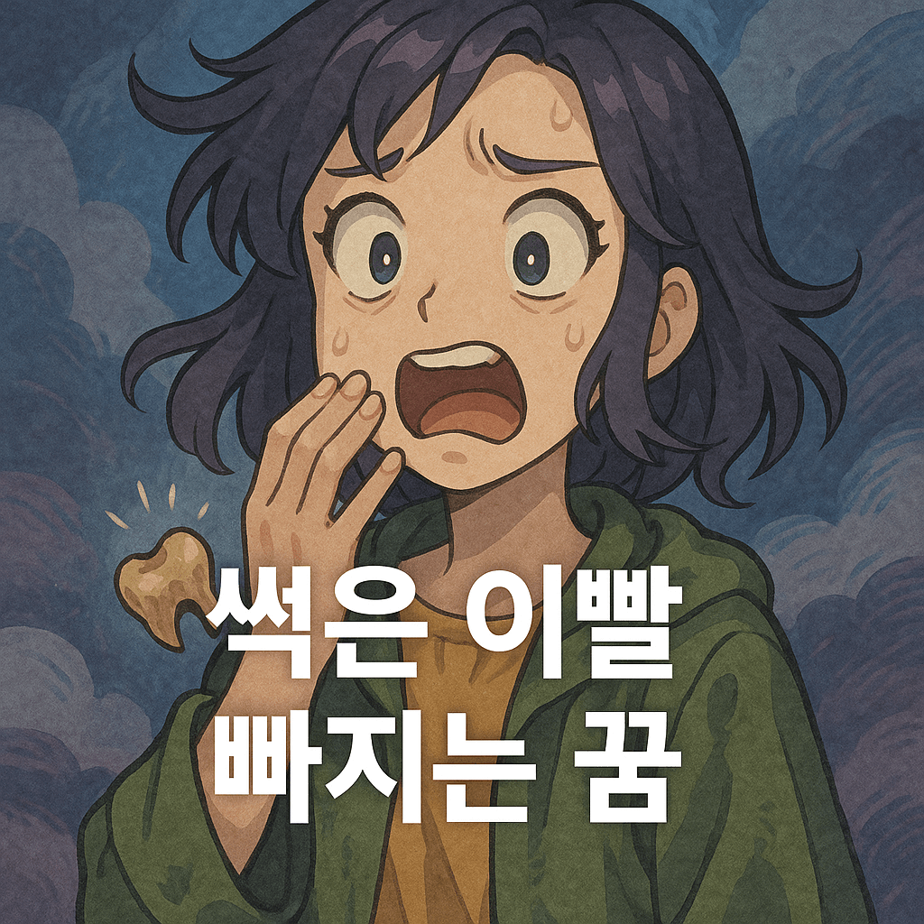 썩은 이빨 빠지는 꿈 해몽