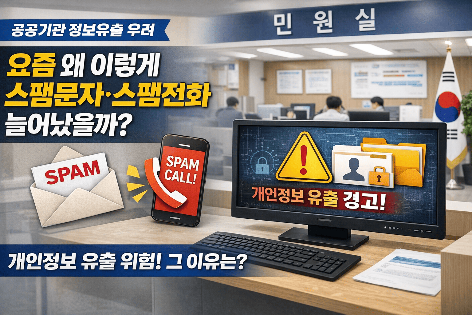 요즘 갑자기 스팸문자&middot;스팸전화 늘어난 이유 ❘ 차단 안 하면 계속 옵니다