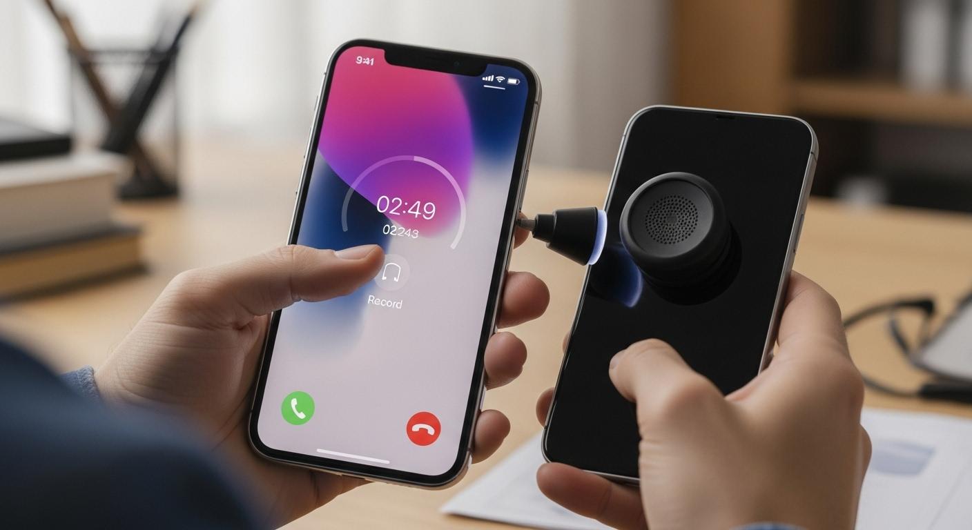 아이폰 통화녹음하는방법