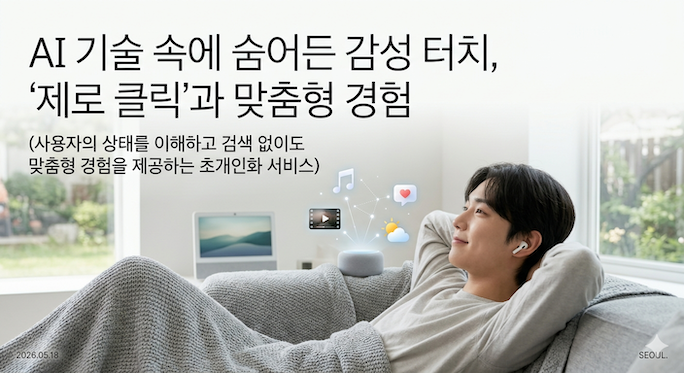 AI 기술 속에 숨어든 감성 터치, '제로 클릭'과 맞춤형 경험