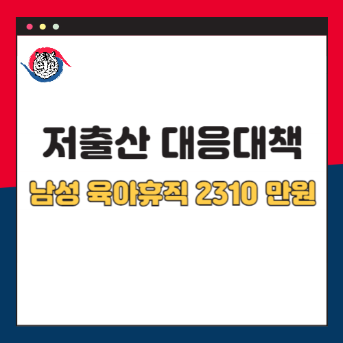 저출생-비상대응-대책-남성-육아휴직-2310만원
